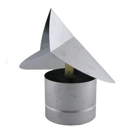 Mongoose Metals 3602644 8 in. Wind Directional Flue Cap with No Screen