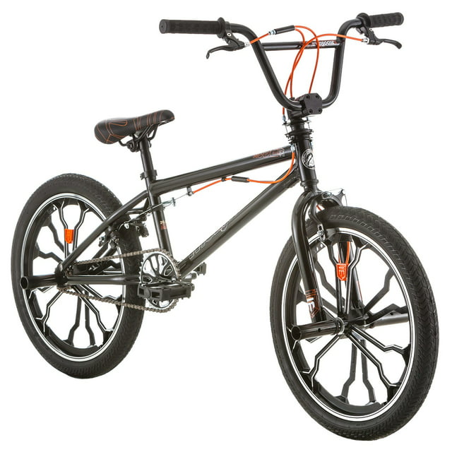 Mongoose Mode 270 Mag Boys' Freestyle Bike, 20-inch wheels, black