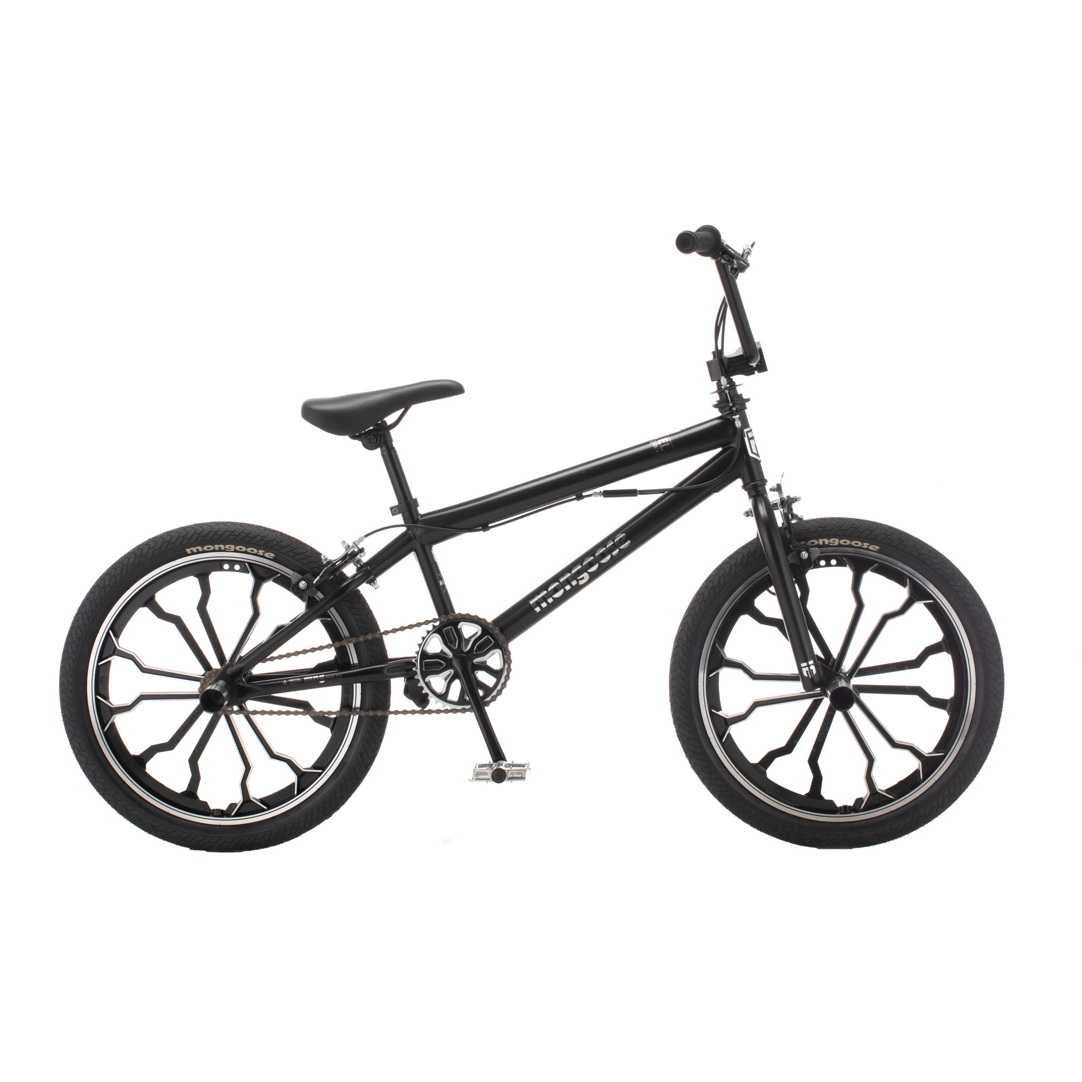 Mongoose Rebel Freestyle Mag BMX Bike for Boys, 20