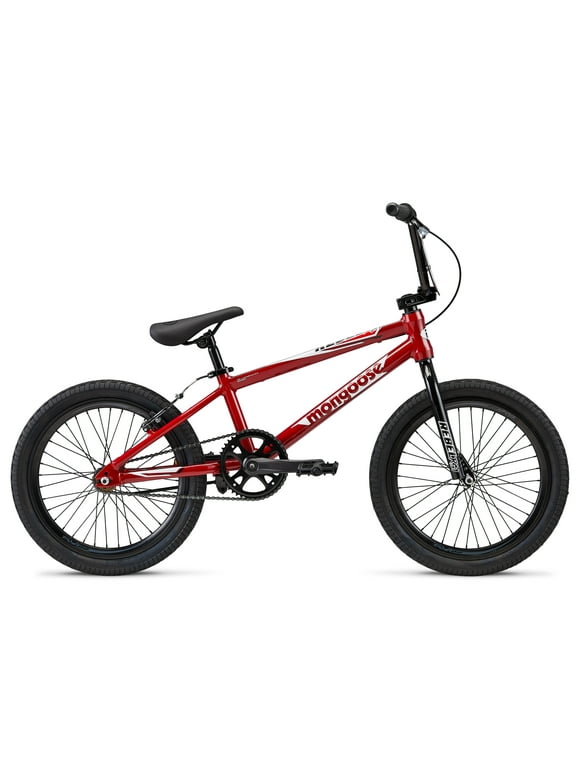 Mongoose Rebel RS1 Kids Unisex 20-in. BMX Bike, Red