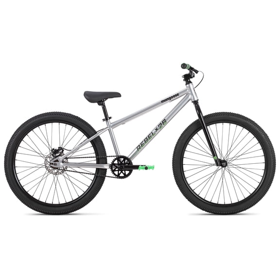 Mongoose Rebel X26 Adult Unisex 26-in. BMX Bike, Nickel Gray Bicycle