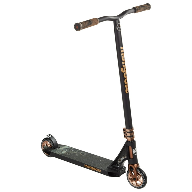 Mongoose Rise 110 Expert Freestyle Stunt Kick Scooter, for