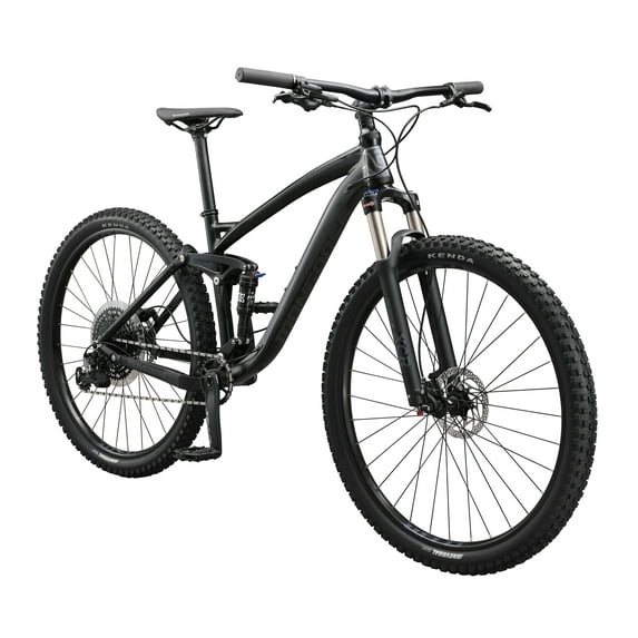 Mongoose Salvo 29 Small Comp Adult Unisex 29-in. Full Suspension Mountain Bike, Black