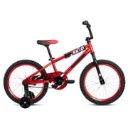 Mongoose Skid 18-in. Kids Bike with Training Wheels, Ages 6-9 Years, Red