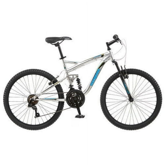 Mongoose Status 2.2 Mountain BIke, 21 speeds, 24-inch wheels, silver
