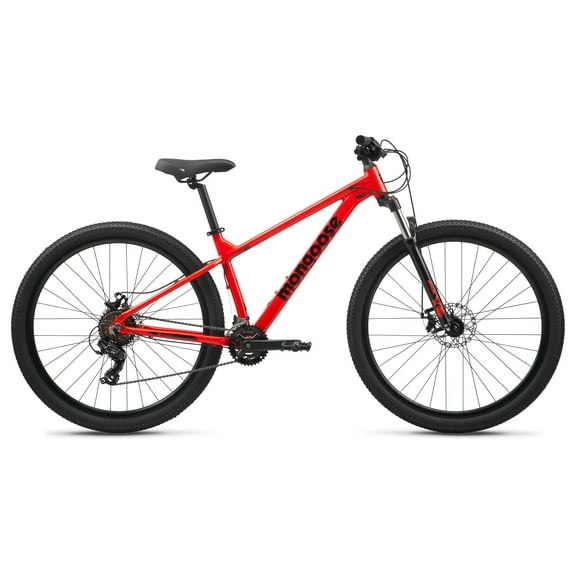 Mongoose Switchback Comp, Unisex Mountain Bike, 29- Inch Wheel, Extra Large Frame, Red