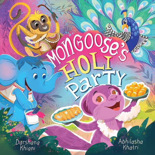 Mongoose's Holi Party, (Hardcover)