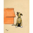 thumbnail image 1 of Mongrel Puppy Howling In The Night Poster Print By Mary Evans Picture Library (18 X 24), 1 of 3