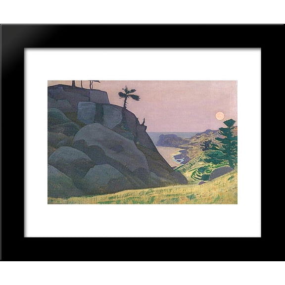 Monhegan (Fairytale) 20x24 Framed Art Print by Nicholas Roerich