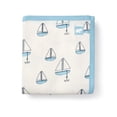 thumbnail image 1 of Monica + Andy Organic Cotton Baby Blanket, Soft Newborn Receiving & Coming Home Blanket, 32 x 32 Inch, 1 of 6