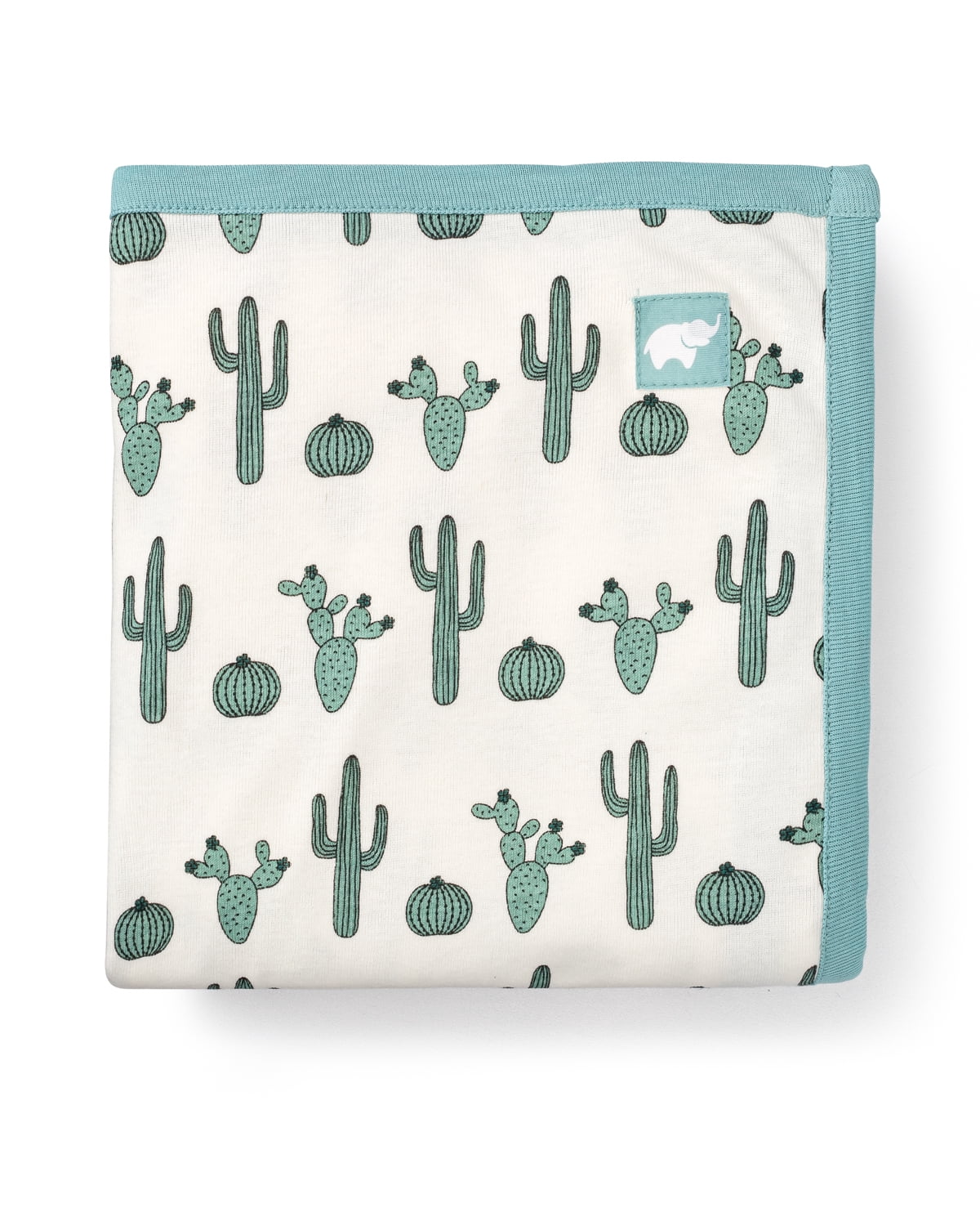 Monica + Andy Organic Cotton Baby Blanket, Soft Newborn Receiving & Coming Home Blanket, 32 x 32 Inch