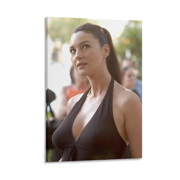 Monica-Bellucci Hot Girl Sexy Poster (12) Posters Wall Art Painting Canvas Gift Living Room Prints Bedroom Decor Poster Artworks 24x36inch(60x90cm)