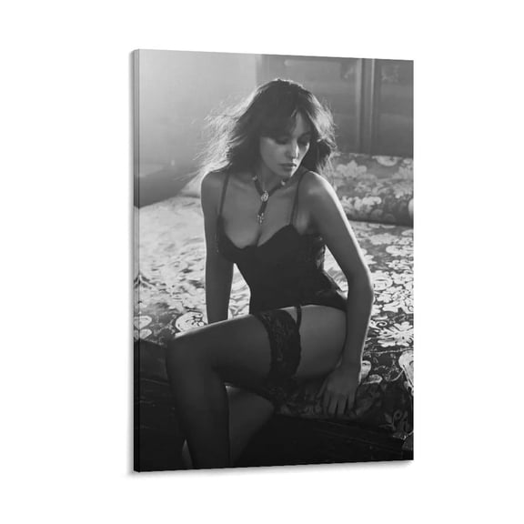Monica-Bellucci Hot Girl Sexy Poster (17) Wall Art Poster Gifts Bedroom Prints Home Decor Hanging Picture Canvas Painting Posters 12x18inch(30x45cm)