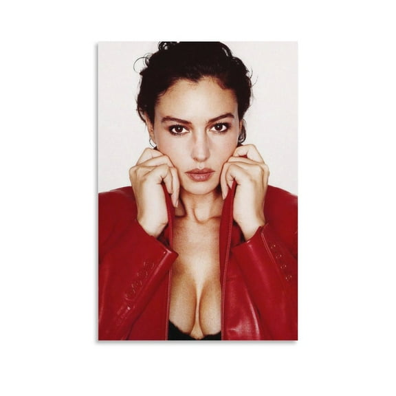 Monica Bellucci Poster Italian Actor Picture Print Wall Art Poster Painting Canvas Posters Artworks Gift Room Aesthetic 08x12inch(20x30cm)