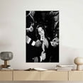 thumbnail image 1 of Monica Bellucci Smoking Canvas, Woman Artwork, Famous Canvas, Monica Bellucci, Trendy Artwork, Modern Printed, Vogue Canvas, Canvas Wall Decor - Rolled Canvas, 1 of 5