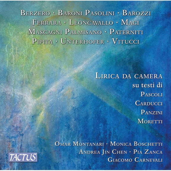Monica Boschetti - Lirica Da Camera Su Testi Di Pascoli Carducci Ti - Music & Performance - CD