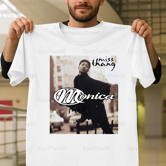Monica Miss Thang Classic 90s R&B Soul Vintage Album Art Graphic V91000 Unisex T-Shirt, Up to Size 5XL