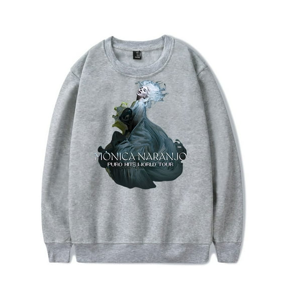 Monica Naranjo Puro Hits World Tour Crewneck Sweatshirt 2024 New Unisex Fashion Long Sleeve