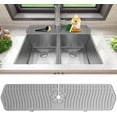 thumbnail image 1 of Monich Silicone 24"x 5.7" Drip Catcher Splash Guard Sink Mat, 1 of 7