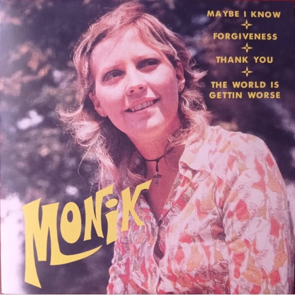 Monik Maybe I Know (Light Blue) (Vinyl Record) 7" Single