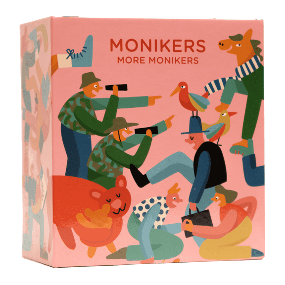 Monikers: More Monikers Expansion Party Card Game for Ages 17+, from Asmodee