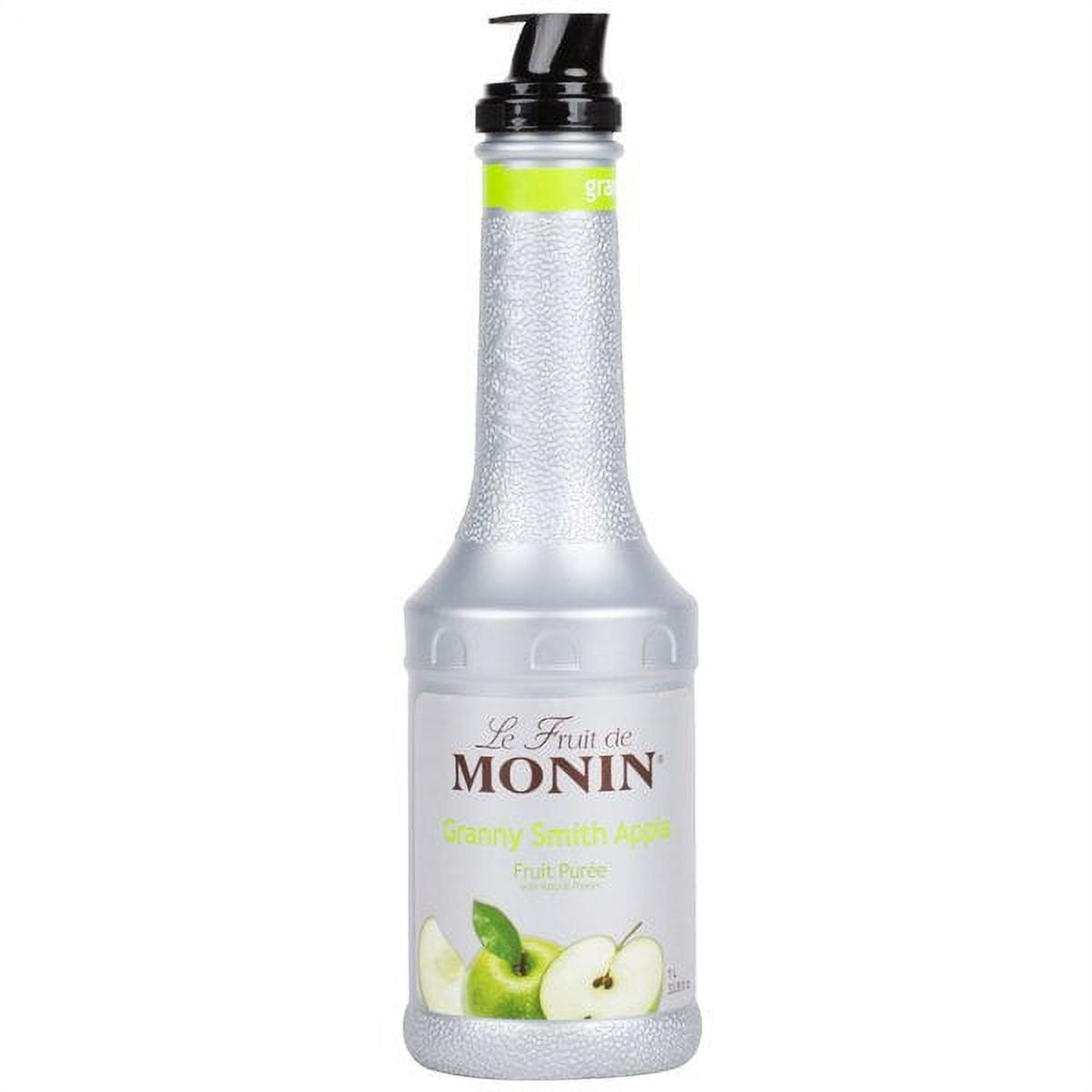 Monin 1 Liter Granny Smith Apple Fruit Puree