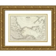 thumbnail image 1 of Monin 18x14 Gold Ornate Wood Framed with Double Matting Museum Art Print Titled - North America - Monin, 1 of 4