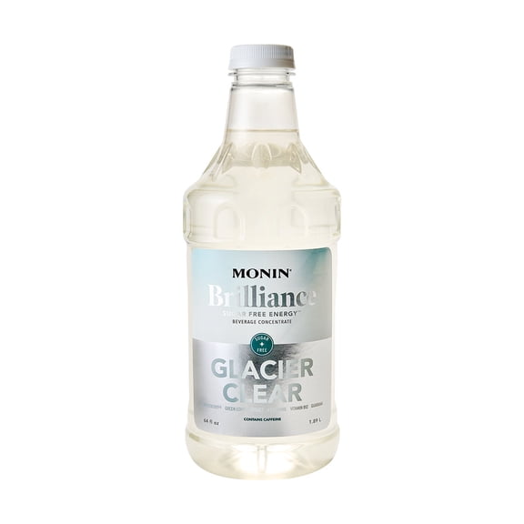 Monin Brilliance Glacier Clear Sugar Free Energy cs 4/64 oz