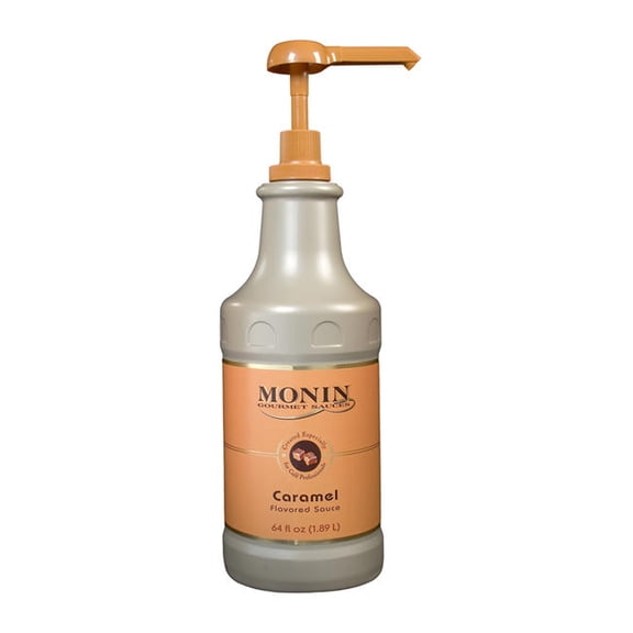 Monin Caramel Flavored Syrup cs 4/64 oz
