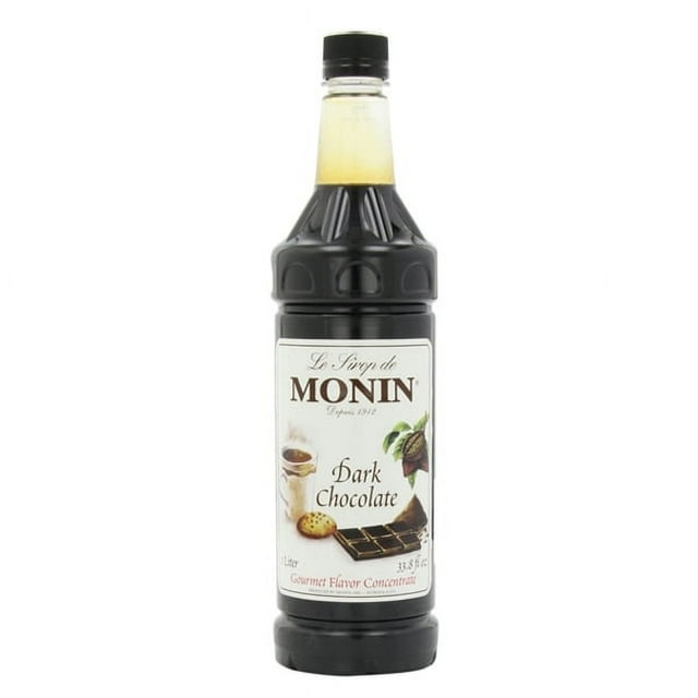 Monin Dark Chocolate Syrup 750 ml Bottle