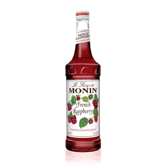 Monin French Raspberry Syrup cs 12/750 ml