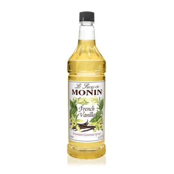 Monin French Vanilla Syrup PET cs 4/1 ltr