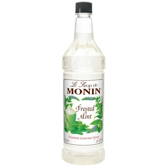 Monin Frosted Mint Syrup, 1 Liter, 4 Per Case
