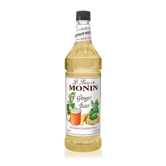 Monin Ginger Beer Syrup PET cs 4/1 ltr