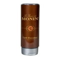 Monin Gourmet Dark Chocolate Sauce, Velvety and Rich, Great for
