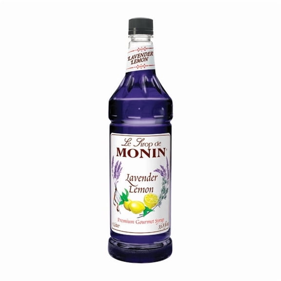 Monin Lavender Lemon Syrup PET cs 4/1 ltr