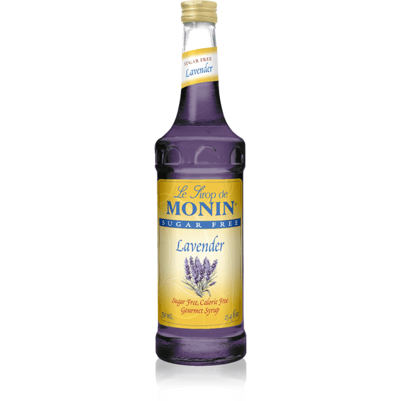 Monin Lavender Sugar Free Syrup cs 12/750 ml