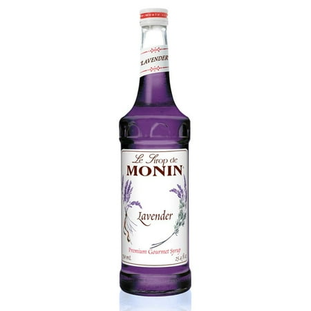 Monin - Lavender Syrup, Aromatic And Floral, Natural Flavors, Great For Cocktails, Lemonades, And Sodas, Non-Gmo, Gluten-Free (750 Ml)