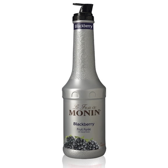 Monin M-RP006F Blackberry Puree 4Pk-1L
