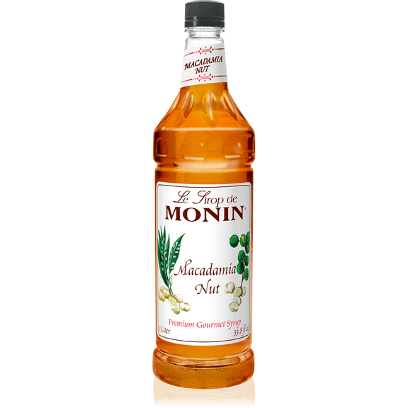 Monin Macadamia Nut Syrup PET cs 4/1 ltr
