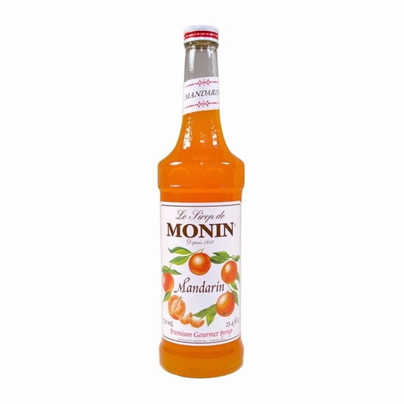 Monin Mandarin Syrup cs 12/750 ml
