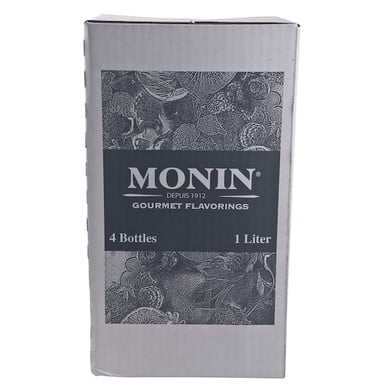 Monin - Mango Pure, Tropical and Sweet Mango Flavor, Natural Flavors, Great for Teas, Lemonades, Smoothies, and Cocktails, Non-GMO, Vegan, Gluten-Free 1 Liter