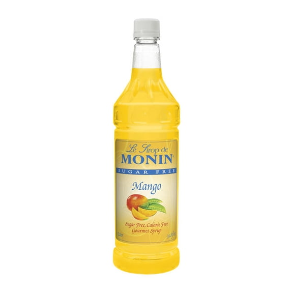 Monin Mango Syrup Sugar Free PET cs 4/1 ltr