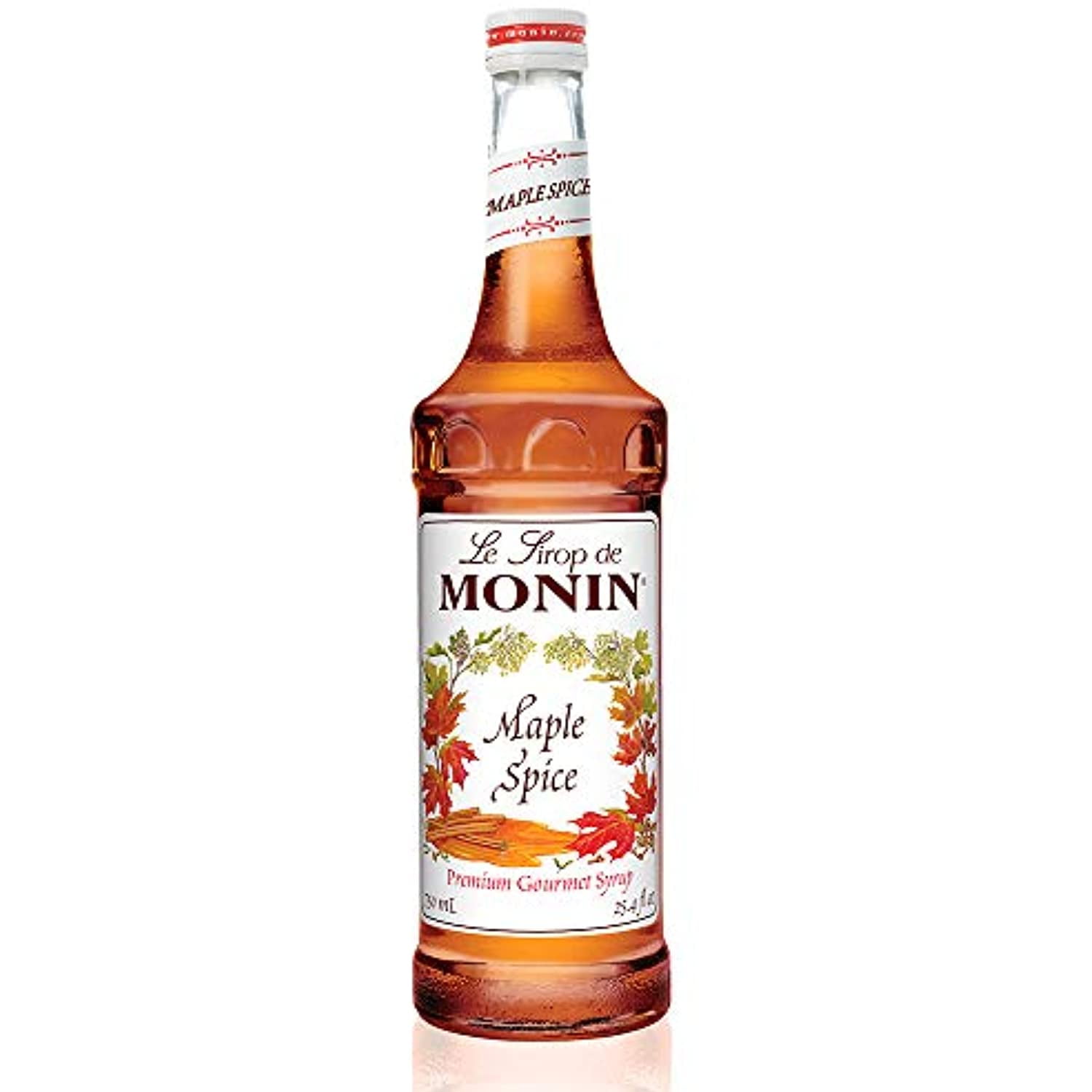 Monin Maple Spice Syrup, Hints Of Gingerbread And Cinnamon, Natural