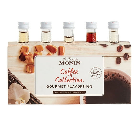 Monin Mini Coffee Collection Syrups 8.5 oz