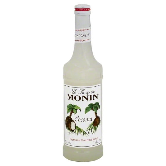 Monin Coconut Flavoring Syrup 750 ML Glass bottle