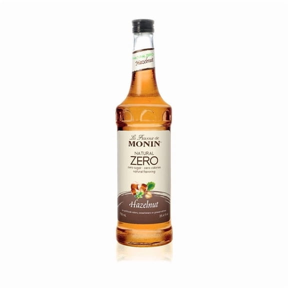 Monin Natural Zero Hazelnut Syrup cs 6/750 ml
