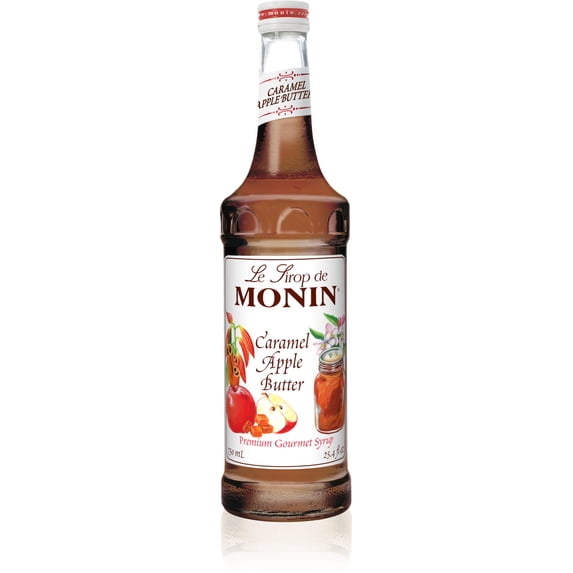 Monin Premium Flavored Syrups Caramel Apple Butter
