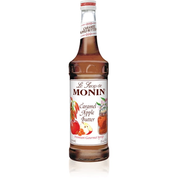 Monin Premium Flavored Syrups Caramel Apple Butter
