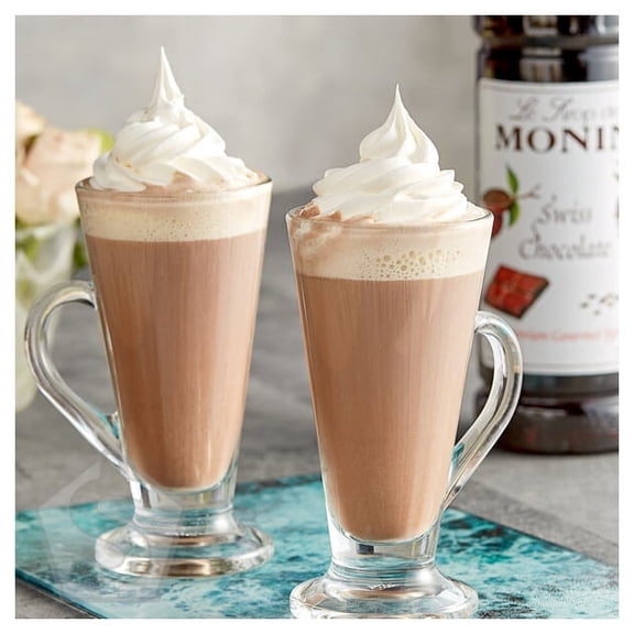 Monin Premium Swiss Chocolate Flavoring Syrup 1 Liter - 4/Case